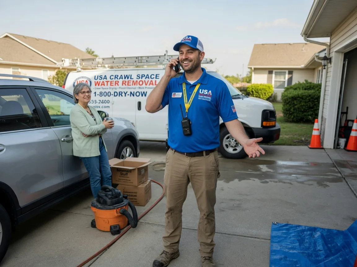 Crawl Space Water Removal Bakersville, NC FAQs